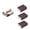 #145-as show*A, variant on Kieccall Handheld Abrasive Scrub Sponge Diamond Sand Cleaning Pad Heavy Duty Stain Eraser for Kitchen Pot Pan Sink Bathroom Tile Tough Grime Daily Surface Scrubbing Gift