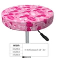 thumbnail image 4 of Vsdgher Poodle Dog Print Stool Covers Round,Stretch Round Stool Covers Washable Stool Cushion Slipcover Elastic Chair Covers for 12-14 Inch Chair, 4 of 7