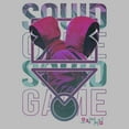 thumbnail image 2 of Women's Squid Game Symbols Graphic Tee Athletic Heather 2X Large, 2 of 4
