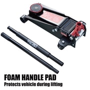 Hyper Tough 3 Ton Dual Pump Floor Jack for Cars, Trucks, and SUVs