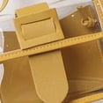 thumbnail image 2 of Bolso Hombro Mujer Jelly Pequeño Casual Señoras Bandolera () Amarillo, 2 of 7
