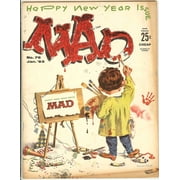 MAD Magazine Vintage Collectible #76 Jan 1963 Fine FN