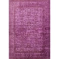 thumbnail image 1 of Ahgly Company Indoor Rectangle Mid-Century Modern Violet Red Pink Oriental Area Rugs, 4' x 6', 1 of 6