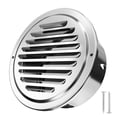 thumbnail image 1 of Cubierta de ventilación de aire Warkul, cubierta de ventilación de tubo de escape, cubierta de rejilla, ventilación de acero inoxidable, conducto plano, ventilación de aire, entrada de pared con, 1 of 8
