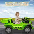 thumbnail image 4 of 12V Ride-On Dump Truck with Remote Control, Electric Cars for Kids with Dump Bed, Shovel, Ride On Construction Vehicle with USB, Mp3, Music Player, 4 of 8