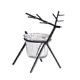 thumbnail image 4 of Candebros de Hierro para Suministros para Fiestas Decoración de Escritorio para Hogar Negro perfecl Candelabro de reno, 4 of 8