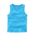 thumbnail image 4 of Kogui Toddler Undershirt Tank Tops Boys Neck Sleeveless Shirt Mens Tank Top Slim Fit Stretch Gym Workout Muscle Tee Casual Summer Shirt for Teen Boys 3T 4T (Sky Blue,3-4 Years), 4 of 5