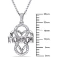 thumbnail image 2 of Everly Women's Diamond Sterling Silver Necklace, 2 of 6