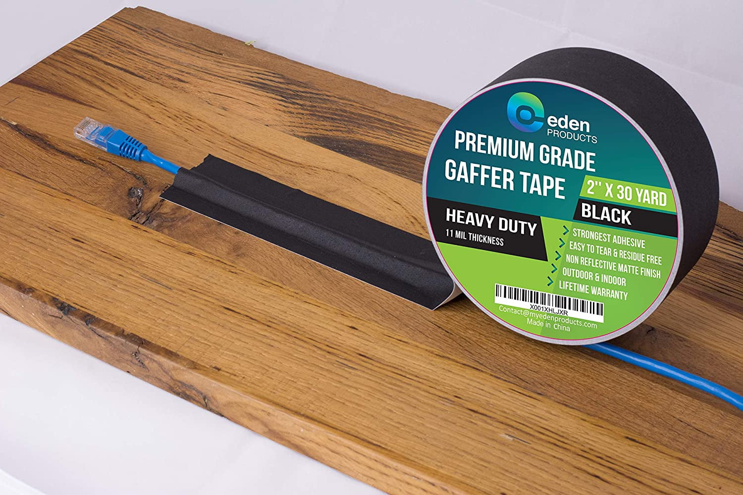 Heavy Duty Non-Reflective Matte Residue Main Stage X Premium Grade Gaffers Tape