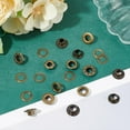 thumbnail image 4 of 200Pcs 4.5-6mm Brass Grommets Eyelets 4 Styles Brass Grommet Eyelets Kit for Repairing Canvas Clothes Leather Metal Inner Hole Grommets for Belt Bag Tag Scrapbook Bead Cores, 4 of 6