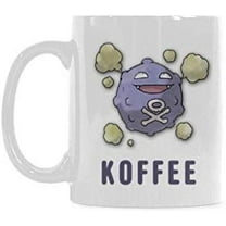 Top Koffing Koffee Coffee Mug or Tea Cup,Ceramic Material Mugs,White - 11oz
