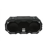 Altec Lansing Mini LifeJacket Jolt Bluetooth Speaker with Qi, Wireless, Waterproof, Portable, Speakers, Loud Volume, Strong Bass, Rich Stereo System, Microphone, 16 Hour Battery, 100 ft Range, Bl