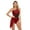 Burgundy, variant on Alvivi Women Lyrical Ballet Leotard Sleeveless Modern Contemporary Dance Figure Ice Skating Costume Burgundy XXL