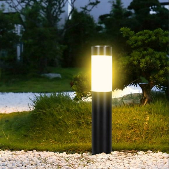 Luxury LED Lighting for Outdoor Use, 12V LED Bollard Light with Rugged Aluminum Housing, Solar-powered Energy-saving