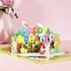 thumbnail image 4 of Decoraciones de Pascua, adornos de Pascua, regalos de Pascua, tarjeta de felicitación con huevos de conejo de Pascua, tarjeta de felicitación del día de Pascua, escultura de papel, tarjeta con mensaje, 4 of 9