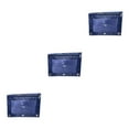 thumbnail image 4 of VONKY Documents Secure And Organized With Pouch Durable Documents Storage Pouch Navy Blue 3Set, 4 of 6
