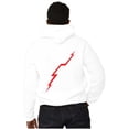 thumbnail image 4 of Flash Gordon Logo Comic Book Hero Zip Up Hoodie Men's Women's Brisco Brands M, 4 of 7