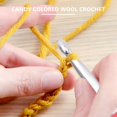 thumbnail image 2 of Aluminium Crochet Hooks Knit Colorful Crochet Needle Set Sweater Knitting Needls Set Diy Clothes Sc, 2 of 5