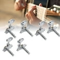 thumbnail image 1 of Tuning Key Replacement, Silver High Hardness Guitar String Tuning Tool Guitar Tuning Key With 12 Screws For Acoustic Guitar Tuning For Electric Guitar Tuning, 1 of 8