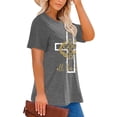 thumbnail image 5 of XCHQRTI Christian Shirts for Women Plus Size Tshirts Cross Faith Shirt Short Sleeve Oversized Graphic Tee, 5 of 10