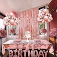 thumbnail image 2 of Globos Cumpleaños Decoracione, Feliz Cumpleaños Fiesta Decoración Oro Rosa, Happy Birthday Suministros y Decoración Globo para Hombres y Mujeres, 2 of 4