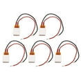 thumbnail image 3 of 5Pcs PTC Heating Plate 200 degrees Celsius   Temperature Aluminum Alloy Ceramic Thermostatic PTC Heating  Red Black Cable, 3 of 7