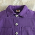 thumbnail image 6 of WOYY Little Girls Outfits Casual Denim Short Sleeve Shirt and Shorts Set, Sizes 5-6Y, 6 of 7