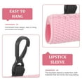thumbnail image 3 of OFFIGAM 4-Pack Lip Gloss Holder Keychain Portable Lipstick Case with Clip for Easy Carry and, 3 of 8