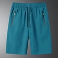 thumbnail image 2 of Hessimy Men's Fishing Shorts,Hiking Shorts Quick Dry Comfortable UPF 50+,Pockets,Shorts for Men,Inseam(Blue,L), 2 of 4