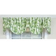 thumbnail image 3 of RLF Home 100% Cotton Bamboo Fluted  Fully lined Windows Rod Pocket Valance 65" x 16"  Green, 3 of 6