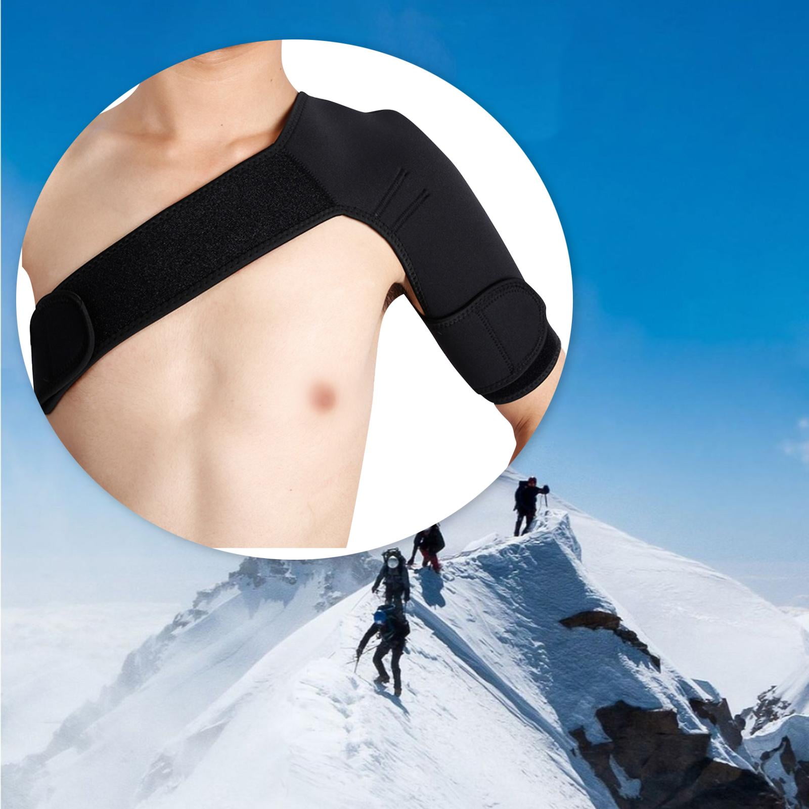 Shoulder Brace, Rotator Cuff Compression Support, Men, Women Arm Injury