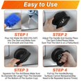 thumbnail image 3 of Tiantanghu Dent Puller,3 Pack Car Dent Puller Car Dent Removal Kit Suction Cup Dent Puller Dent Remover Tool and Dent Repair Kit Handle Lifter for Cars Body,Glass,Screen,Objects Moving (Black+Orange), 3 of 7