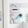 thumbnail image 1 of 1 unidad de estante de pared autoadhesivo que ahorra espacio, estantería para refrigerador, decoración para hogar, estante de almacenamiento para Estilo gris cro B perfecl estante de almacenamiento de pared, 1 of 7