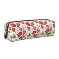 thumbnail image 1 of Easygdp Strawberry1 para Estuche de Lápices de Cuero, Estuche de Papelería de Cuero, Estuche de Gran Capacidad con Cremallera, 1 of 7