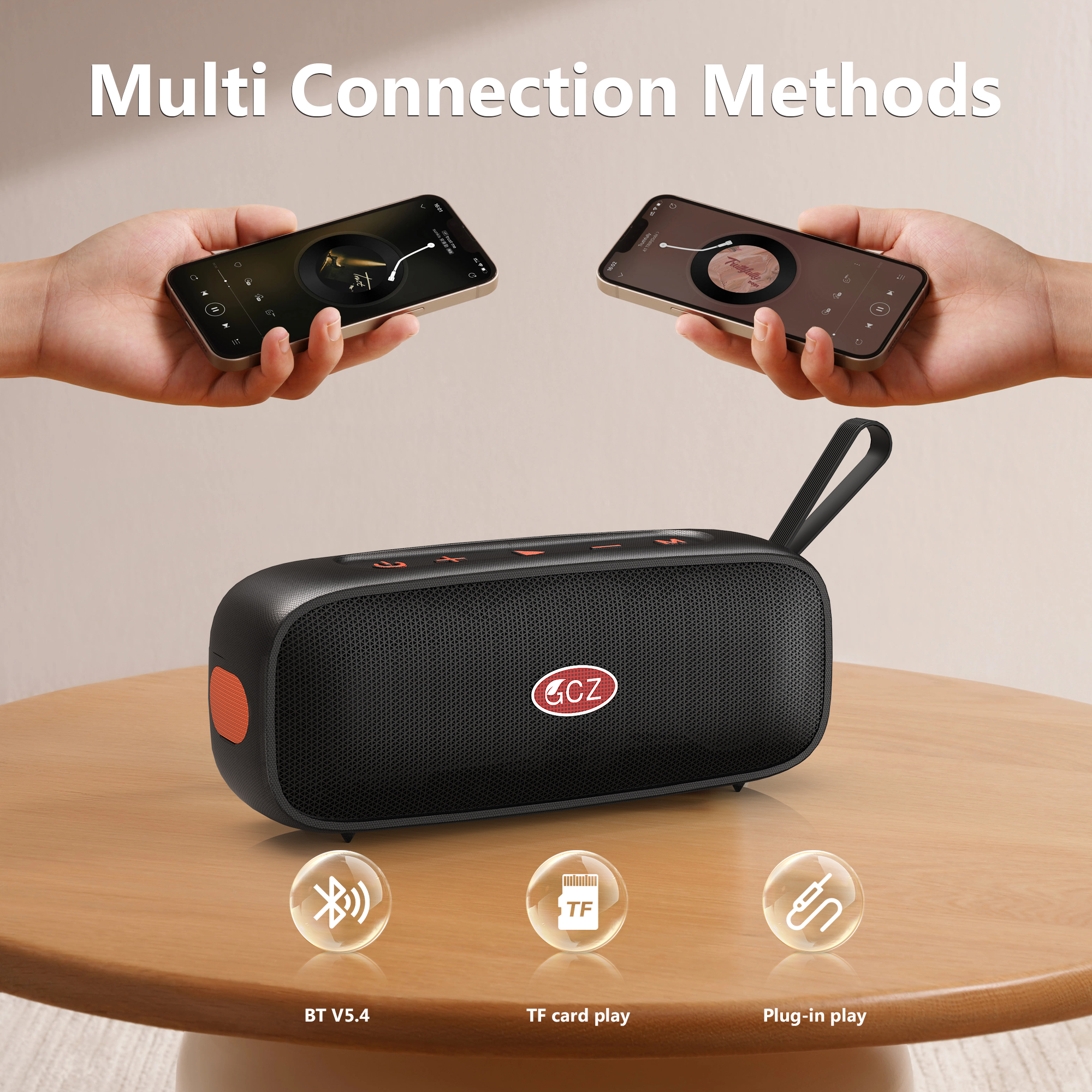 GCZ Portable Bluetooth Speaker 40W IPX7 Waterproof photo 5