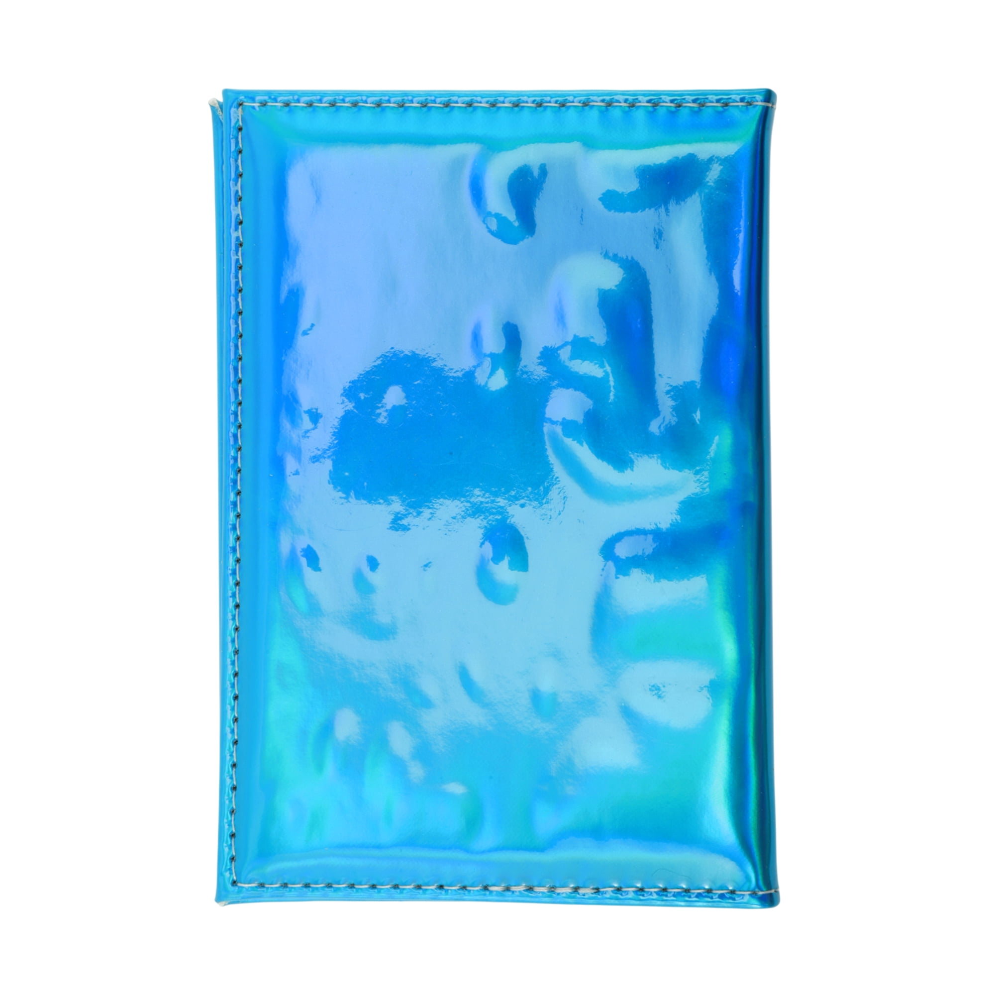 Unique Bargains Glossy Passport Holder 1 Pc Lake Blue