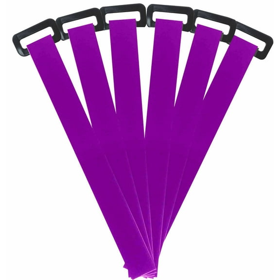 REGRIP 8"  12" Cinch Style Reusable Cable Straps - 6 Pack