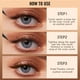 thumbnail image 4 of Delineador de ojos Docolor Brown Liquid Waterproof, 2 unidades, para mujer, 4 of 9