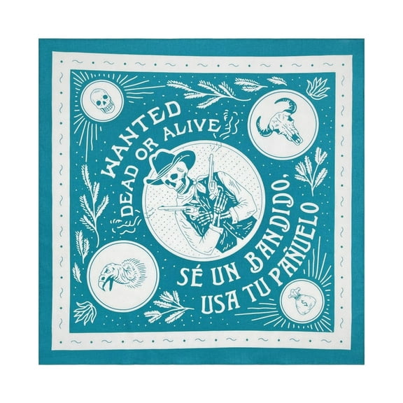ZYHARUKO Practical Kerchiefs Skull Print Hiphop Photography Headscarf Breathable Sunproof Bandana for Motorcycles Enthusiasts