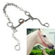 thumbnail image 5 of Filete De Boca De Caballo De 120 Mm Con Cadena, Broca De Caballo De Acero Inoxidable Para Equipo De Entrenamiento Ecuestre, 5 of 7