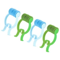 Niceauty 4Pcs Portable Nose Clips for Home Use Comfortable Assorted Color Nose Stop Clips