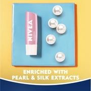 NIVEA Shimmer Lip Care, Moisturizing Lip Balm Stick, 0.17 Oz