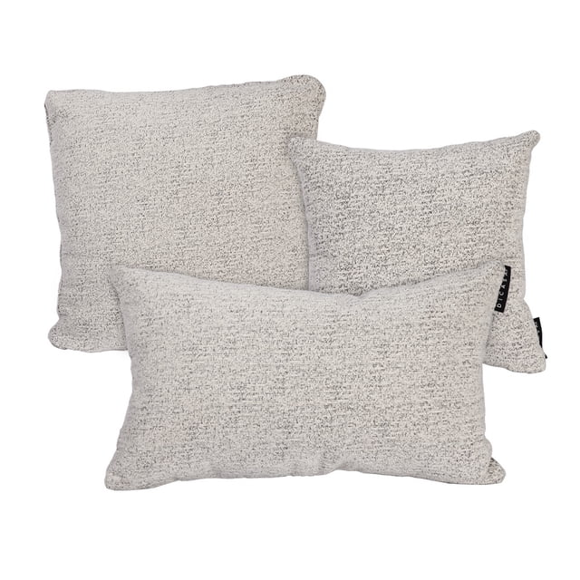 Set de 3 Cojínes Decorativos (1 Cuadrado Grande + 1 Cuadrado Chico + 1 Rectangular) DICASA Peco