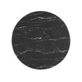 thumbnail image 2 of Modway Lippa Round 28" Mid-Century Modern Artificial Marble Bar Table in Black Black, 2 of 7