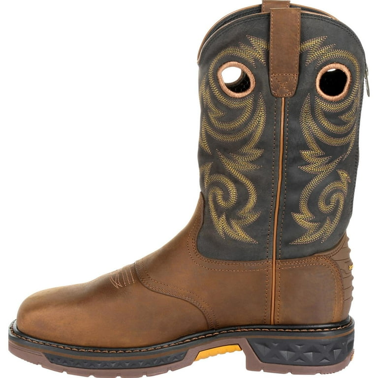 Georgia boots cheap with zipper