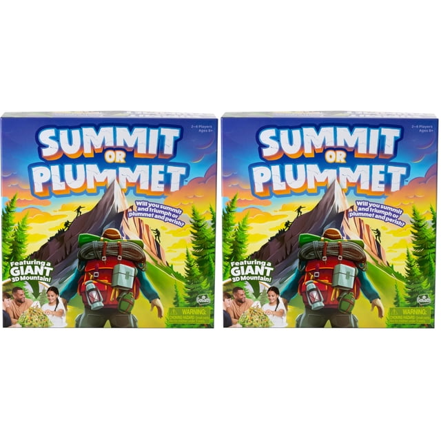 Juego de mesa Goliath Summit or Plummet con montaña 3D de 13 cm