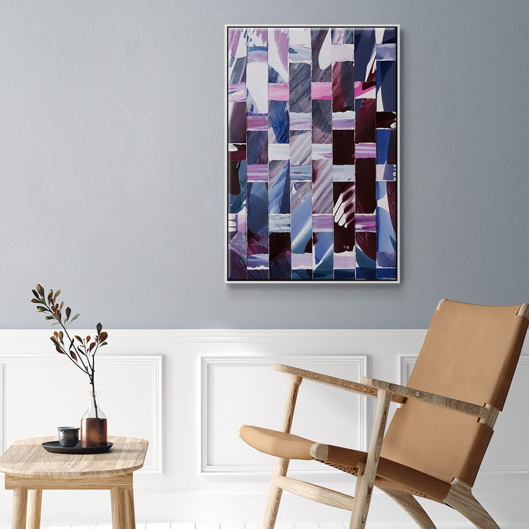 Dream Portals Framed Premium Gallery Wrapped Canvas - Ready to Hang - 25 x 37 - White Floating Frame