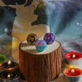 thumbnail image 4 of GFDYREE 3 Pieces Acrylic Pearl Astrological Dice for Constellation Divination Accessory 3 Colors D12 Glitter Dice Set, 4 of 7