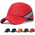 thumbnail image 2 of Casque de Sécurité de Travail Casque de Protection Cache-Choc Coque Intérieure Rigide Style Casque de Baseball pour Travail Usine Magasin Protection de la Tête, 2 of 8