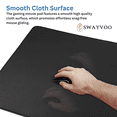 thumbnail image 7 of Swayvoo Gaming Mouse Pad with Wireless Charging, Waterproof Desk Mousepad with Phone Holder, 15W Fast Charging Large Computer Keyboard Mat for Home, Office, 7 of 7
